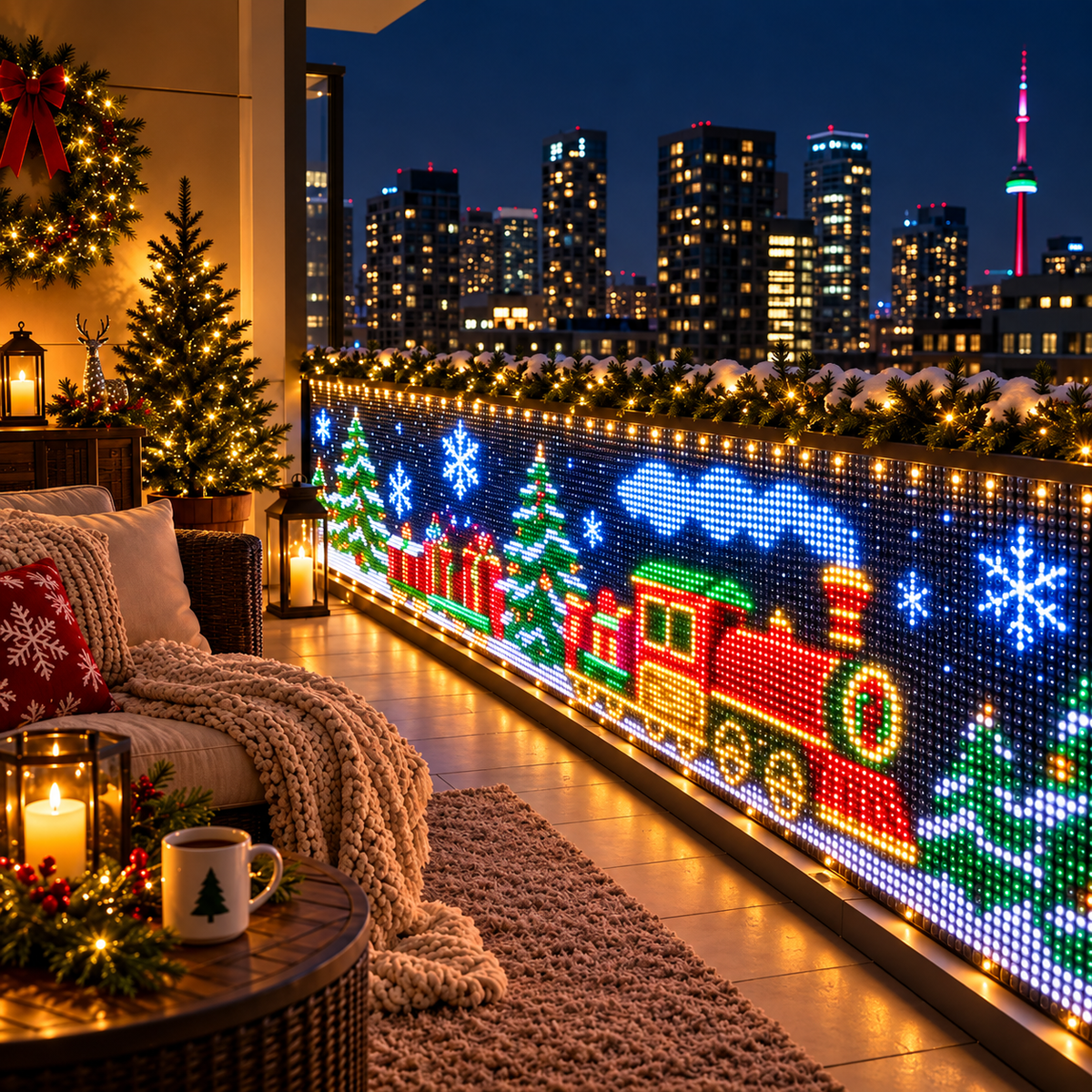 Balcony lights
